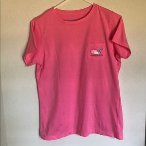 Vineyard vines pink tshirt fireworks